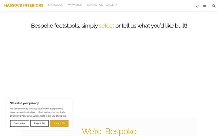 Screenshot of hassockinteriors.co.uk