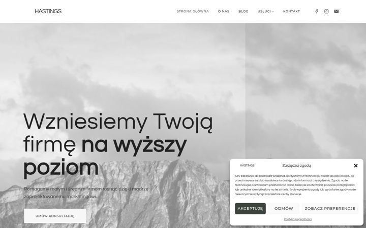 Screenshot of hastings.pl