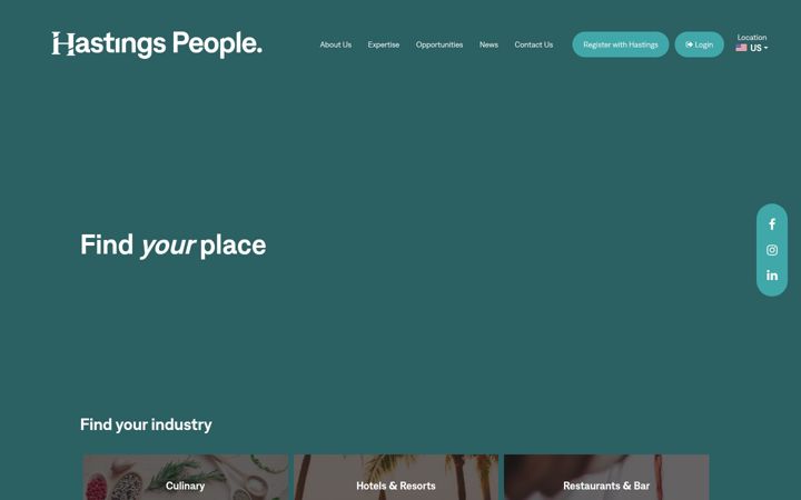 Screenshot of hastingspeople.com