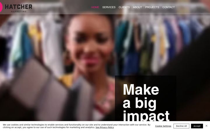 Screenshot of hatchercollective.com