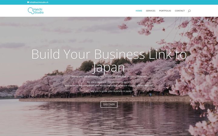 Screenshot of hatchistudio.ch