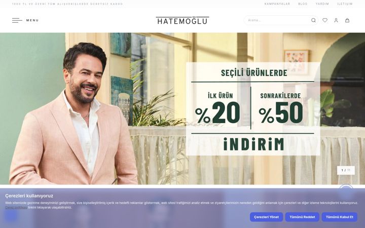 Screenshot of hatemoglu.com