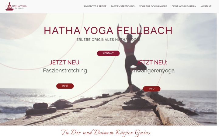 Screenshot of hatha-yoga-fellbach.de