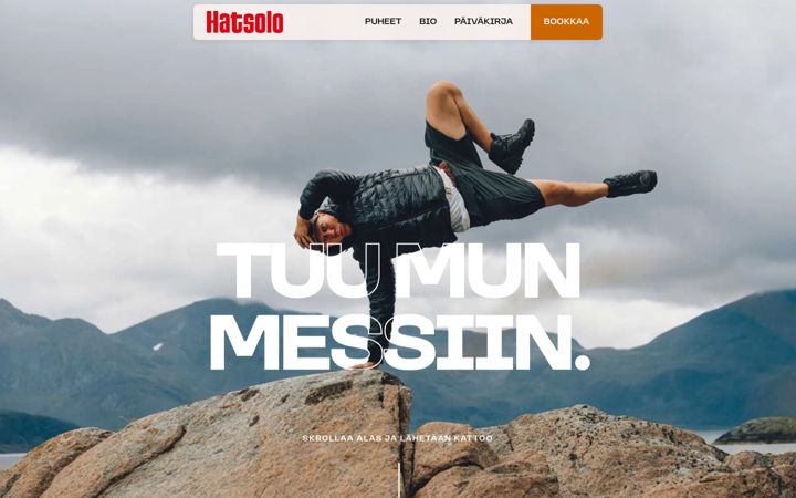 Snimka zaslona za hatsolo.fi