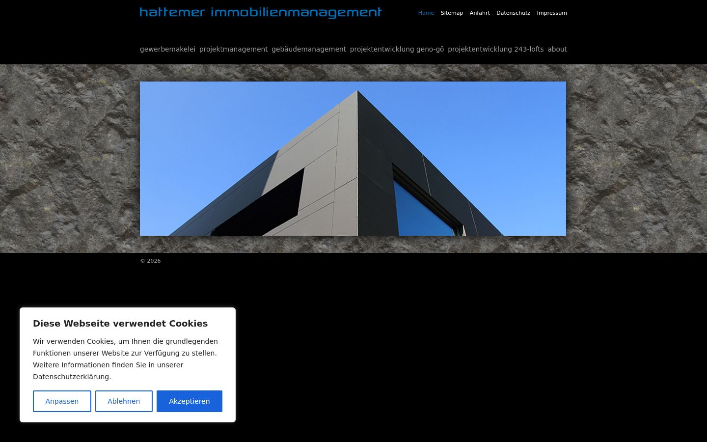 Captura de ecrã do banner de consentimento apresentado antes de qualquer interação