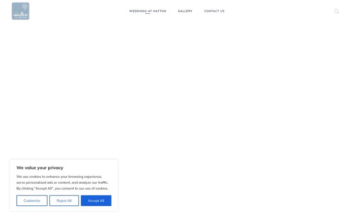 Screenshot of hattonweddings.com