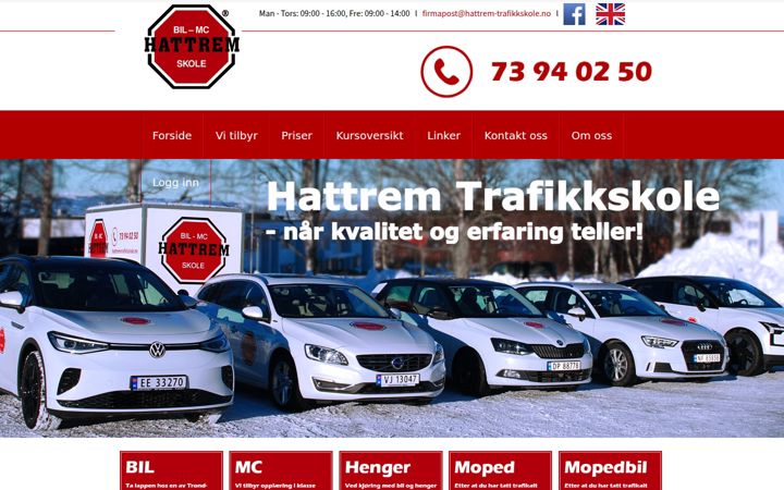 hattrem-trafikkskole.no