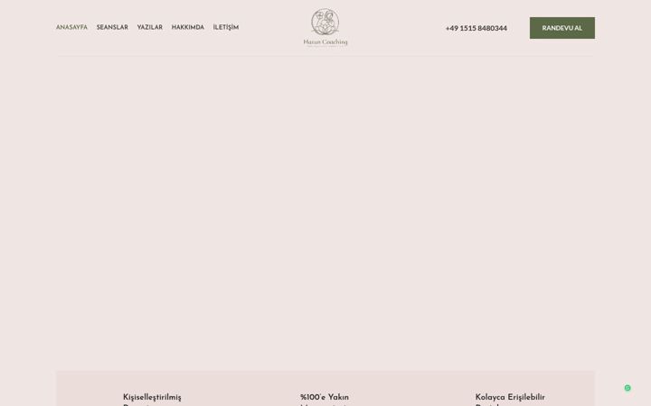 Screenshot of hatuncoaching.com
