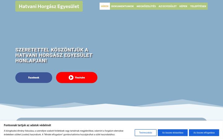 Screenshot of hatvanihe.hu