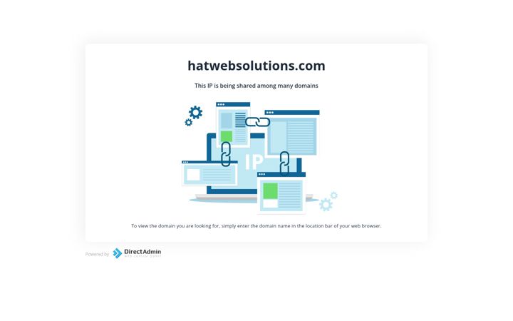 Screenshot of hatwebsolutions.com