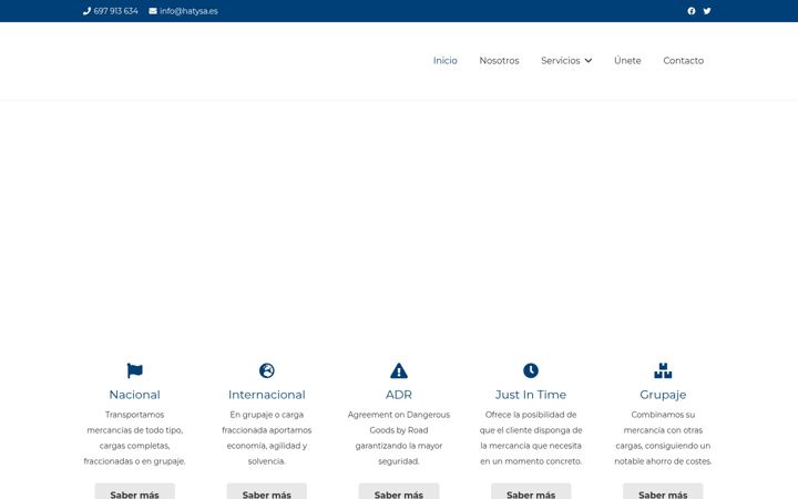 Screenshot of hatysa.es