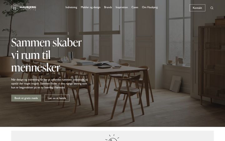 Screenshot of haubjerg.dk