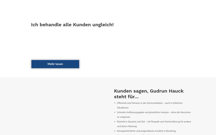 Skjámynd af hauckconsulting.de