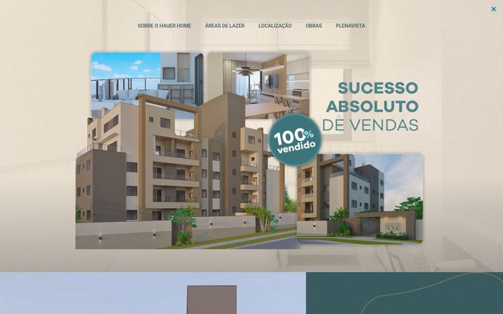 Screenshot of hauerhome.com.br