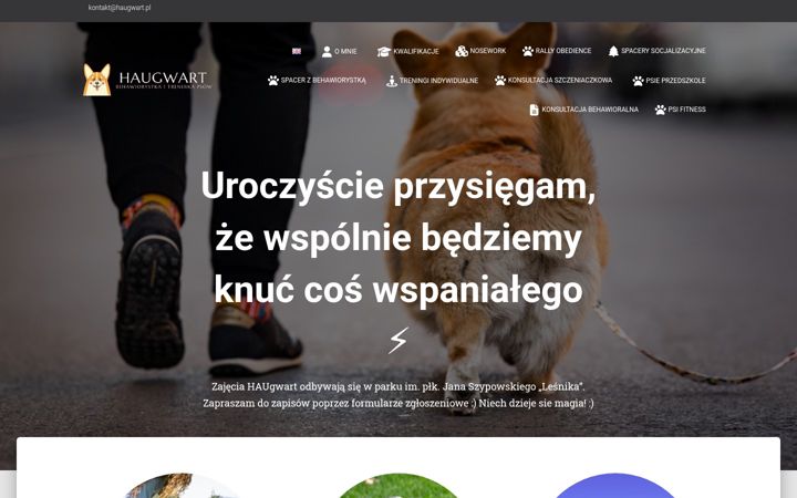 Screenshot of haugwart.pl