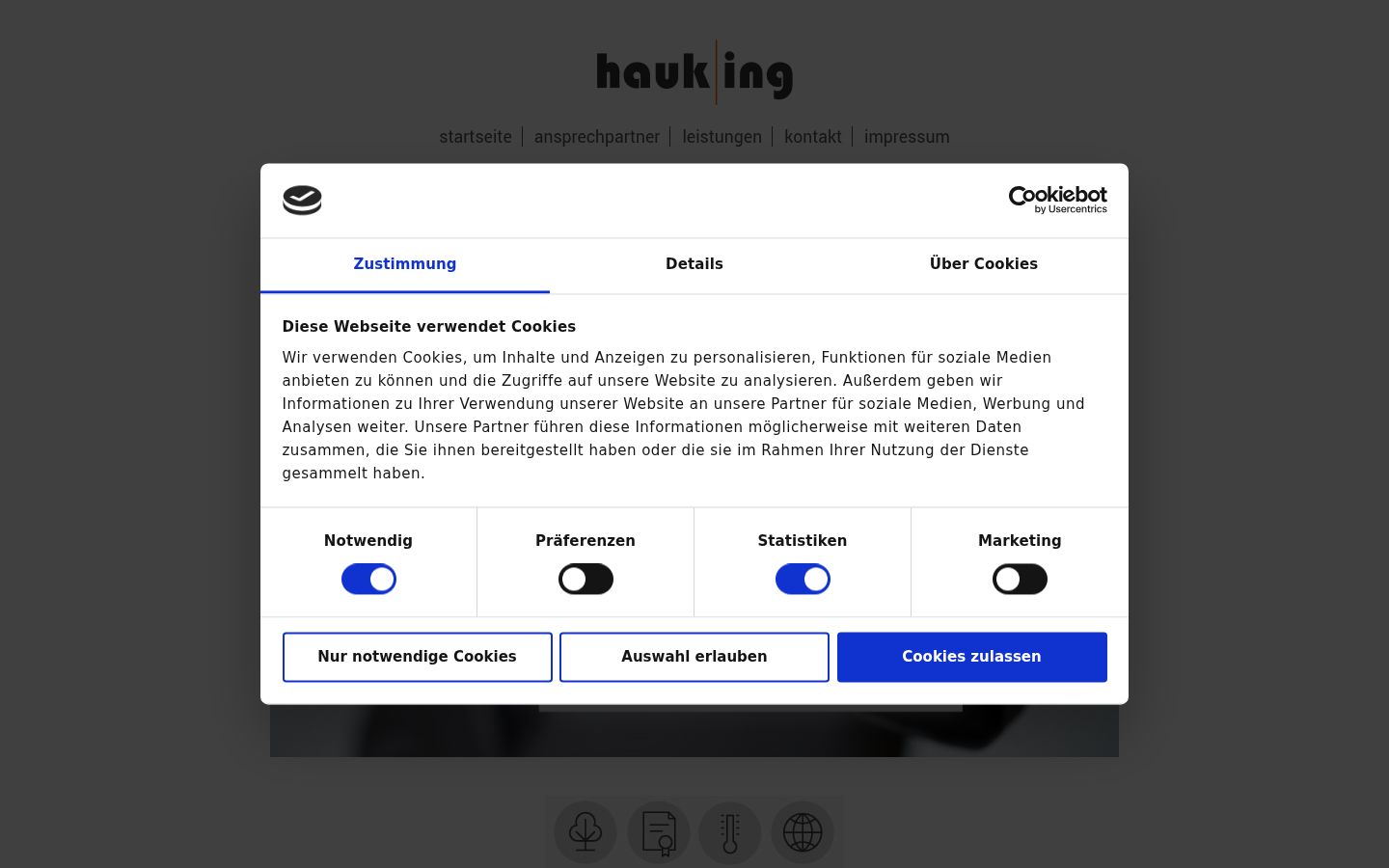 Sutikimo reklamjuostės, rodytos prieš bet kokią sąveiką, ekrano kopija