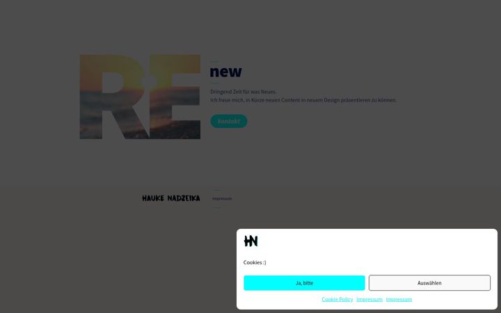 Screenshot of hauke-nadzeika.de