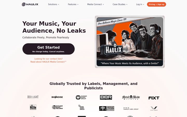 Screenshot of haulix.com