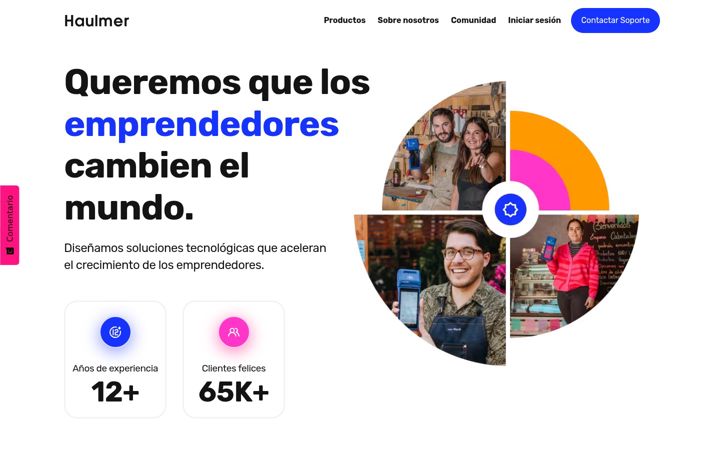 Screenshot of haulmer.com