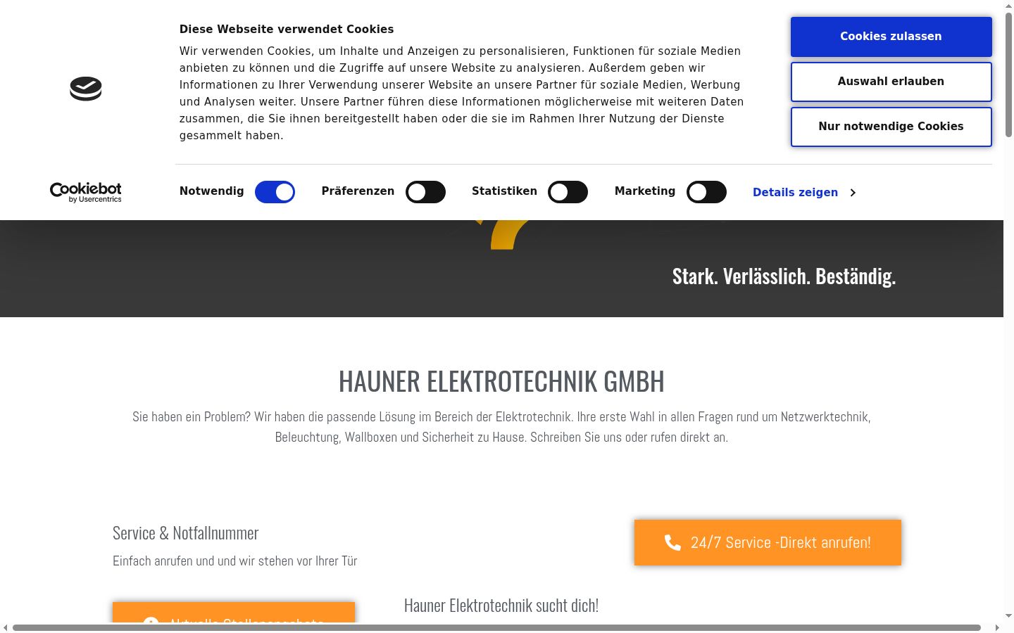 Képernyőkép a bármilyen interakció előtt megjelenő hozzájárulási bannerről