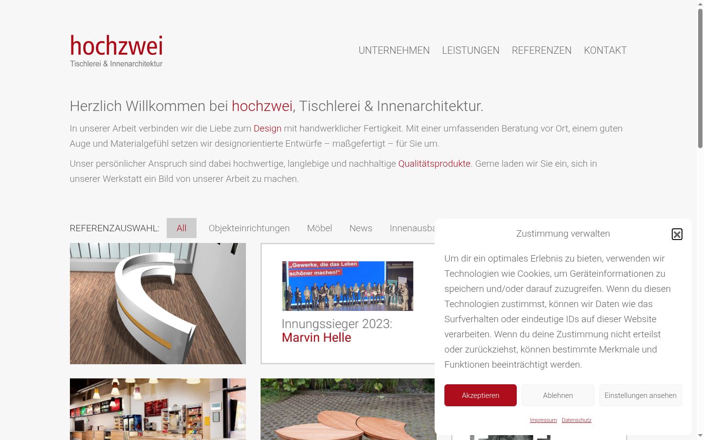 Screenshot tal-banner tal-kunsens muri qabel kwalunkwe interazzjoni