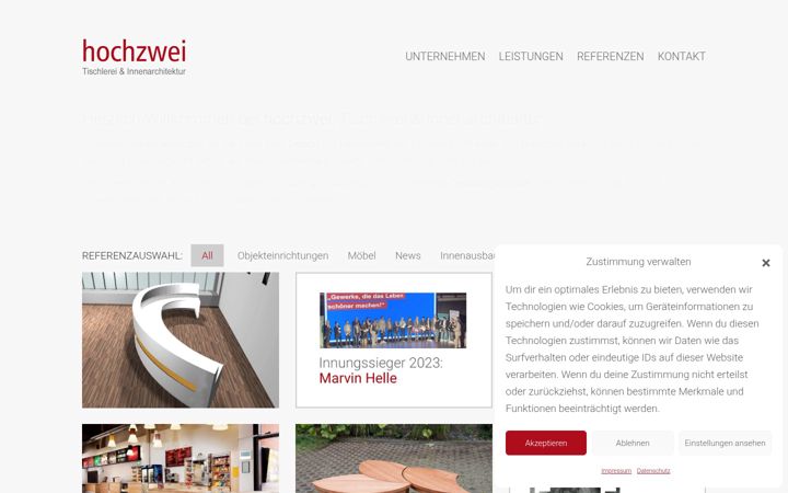 Screenshot of haunhorst.de