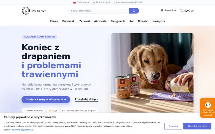 Screenshot of haunow.pl