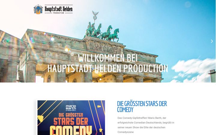 Screenshot of hauptstadthelden.com