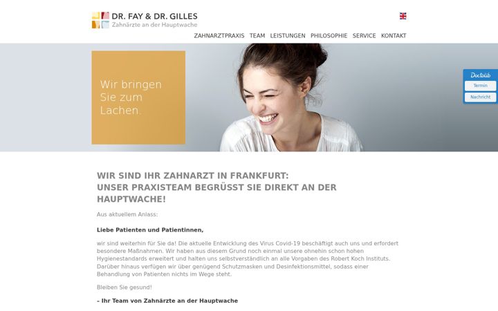 Screenshot of hauptwache5.de