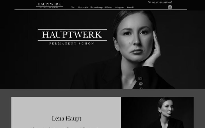 Zrzut ekranu hauptwerk-augsburg.de