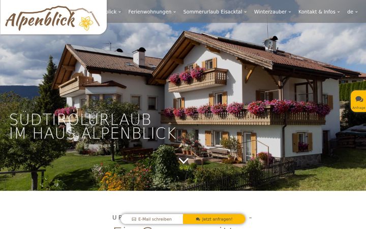 Screenshot of haus-alpenblick.net