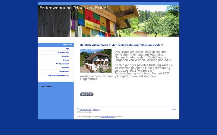 Ekrānuzņēmums no haus-am-eckle-kleines-wiesental.de