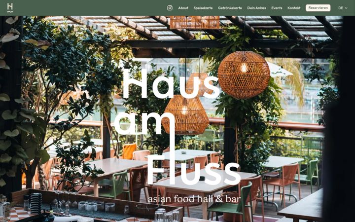 Screenshot of haus-am-fluss.ch