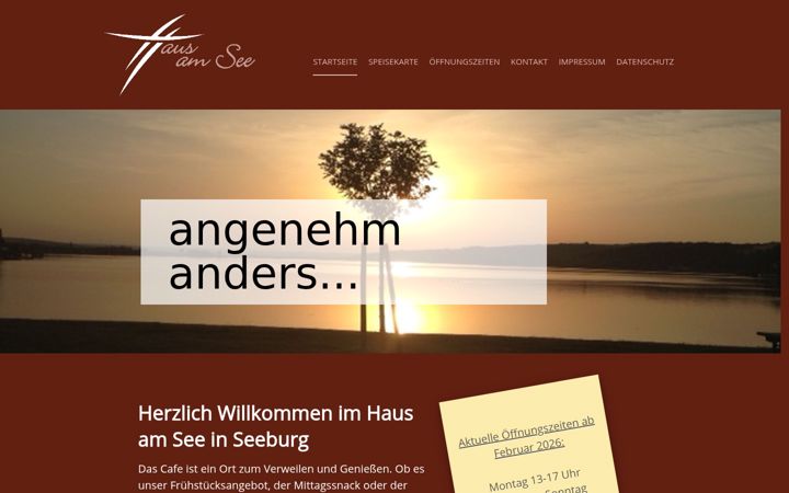 Screenshot of haus-am-see-seeburg.de