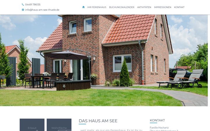 Screenshot von haus-am-see-thuele.de