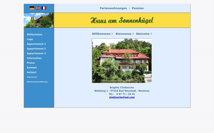 Screenshot of haus-am-sonnenhuegel.de