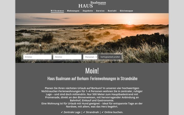 Screenshot of haus-baalmann-auf-borkum.de