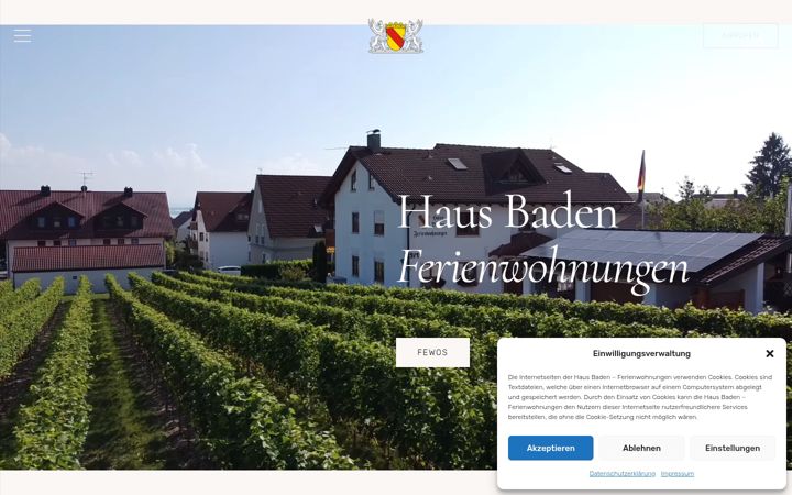 Screenshot of haus-baden-hagnau.de