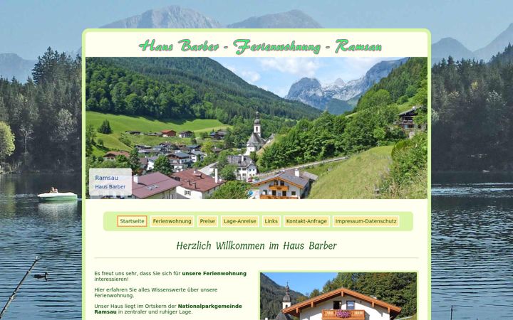 Screenshot of haus-barber.de