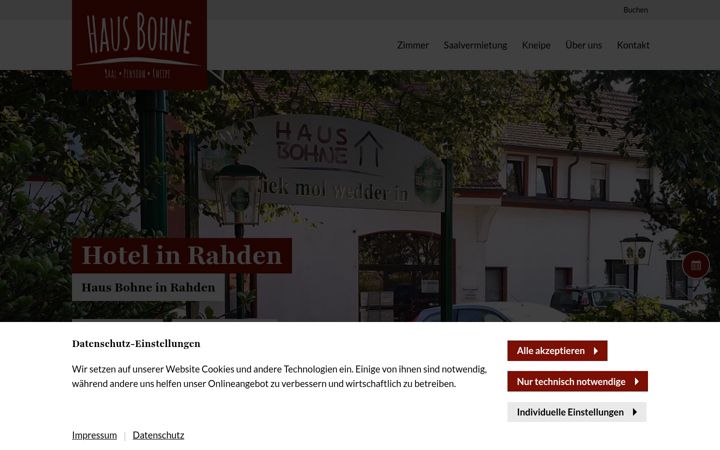 Zrzut ekranu haus-bohne.de