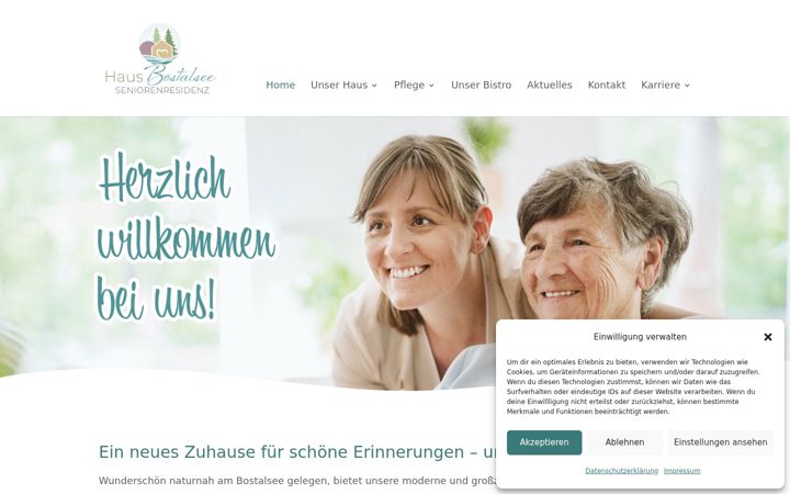 Screenshot of haus-bostalsee.de