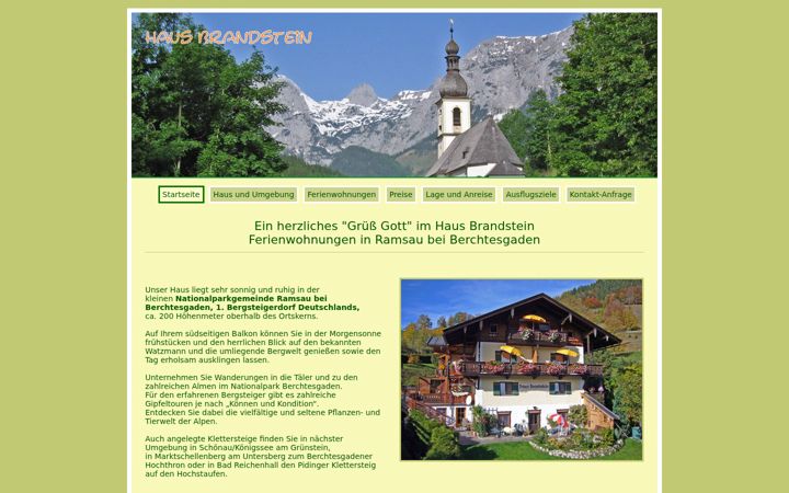Screenshot of haus-brandstein.de