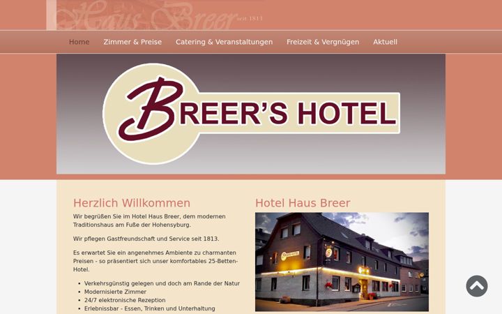 Screenshot of haus-breer.de