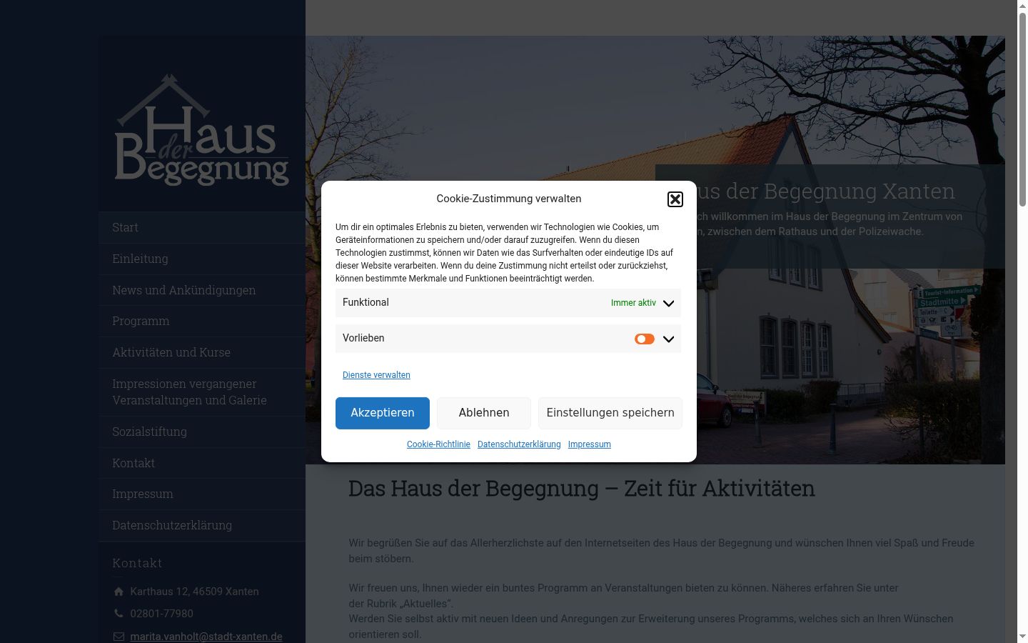 Ekraanipilt nõusolekubännerist, mida näidati enne mis tahes suhtlust