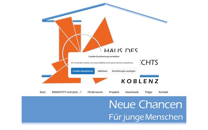 Screenshot of haus-des-jugendrechts-koblenz.de