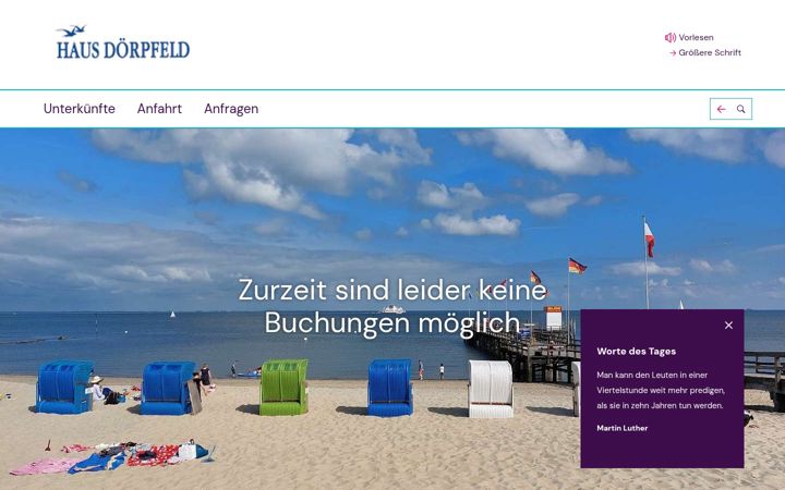Screenshot van haus-doerpfeld.de