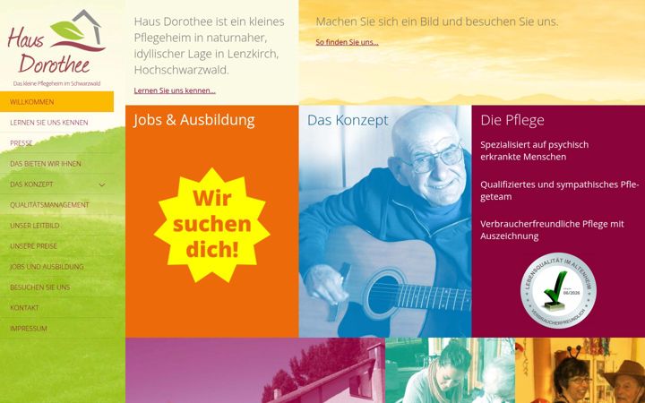 Screenshot of haus-dorothee.de