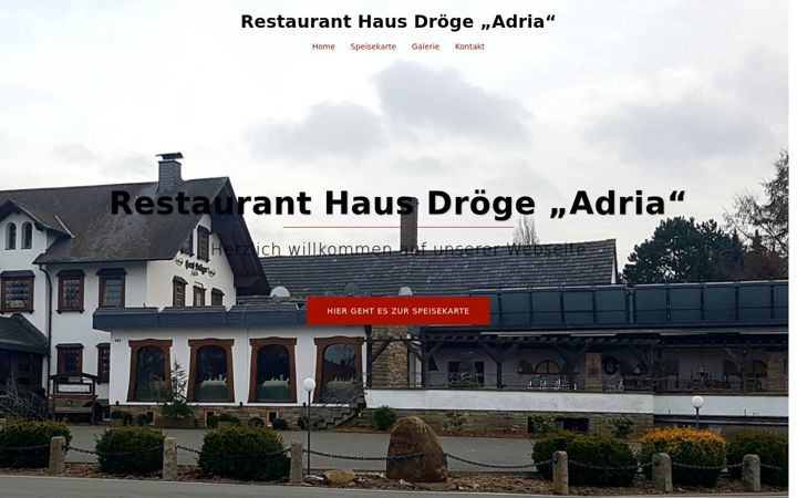 Screenshot of haus-droege.de