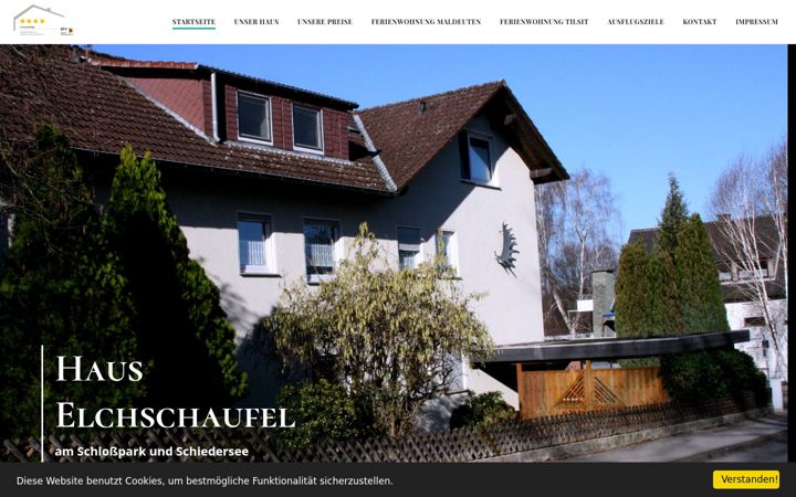 Screenshot of haus-elchschaufel.de