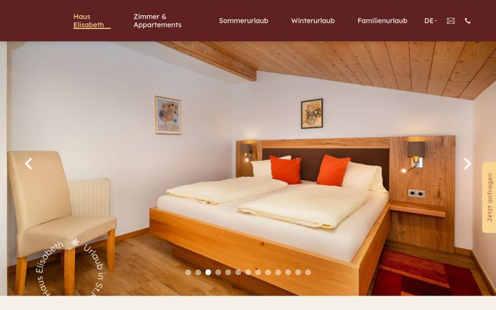 Screenshot of haus-elisabeth.at